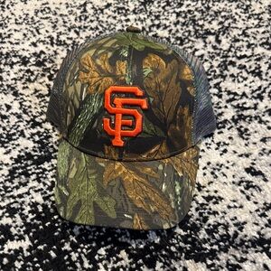 NWOT San Francisco Giants Camouflage Baseball Hat